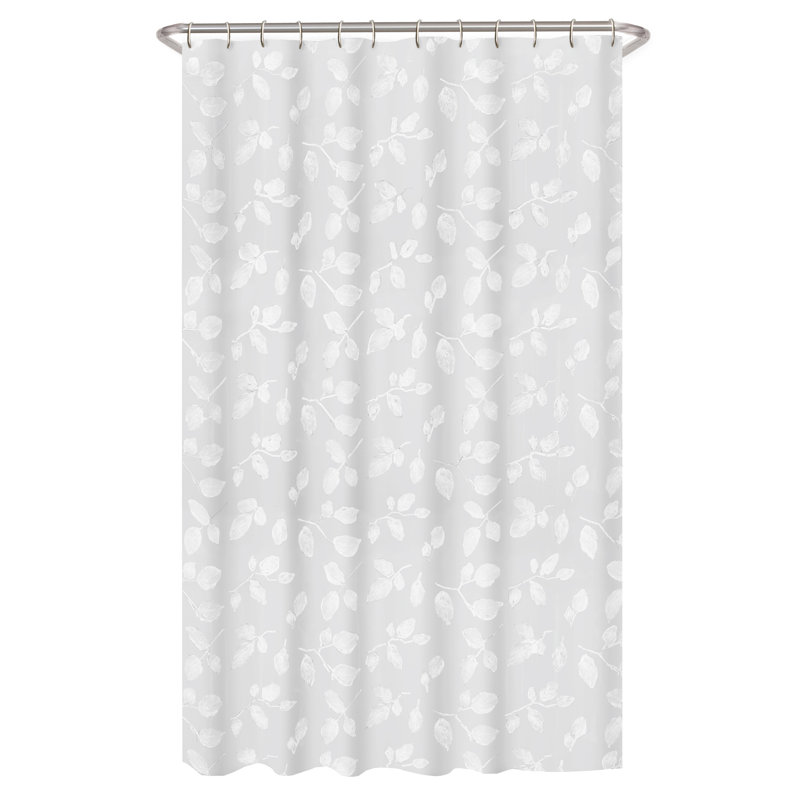 Winston Porter Alva Floral PEVA Single Shower Curtain & Reviews Wayfair